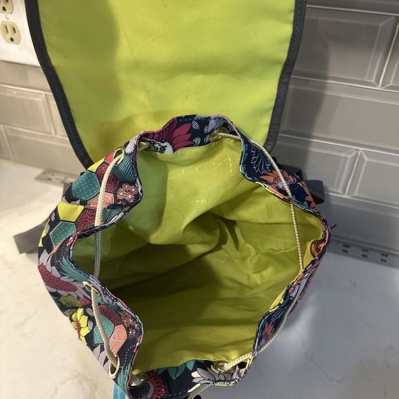 LILY BLOOM SUNFLOWER PEACE MINI‎ BACKPACK BAG KARMA BLOOM ECO FRIENDLY - Picture 5 of 9